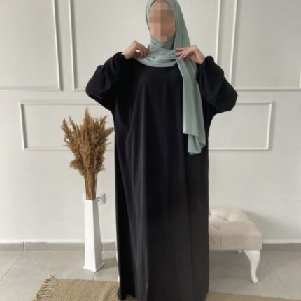Abaya Assia noir