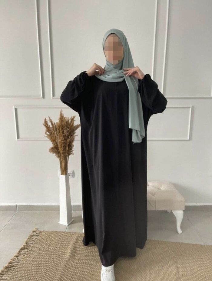 Abaya Assia noir